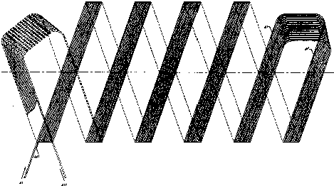 Diagram: Single phase of the three phase Linear Synchronous winding module.