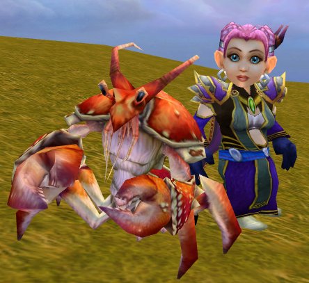 Magical Crawdad pet.